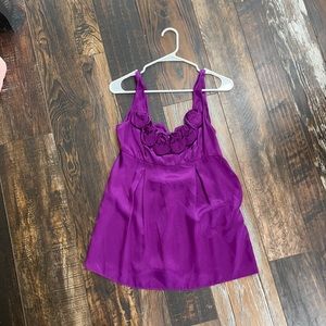 Rebecca Taylor size 6 like new 100% silk top. Worn maybe twice?